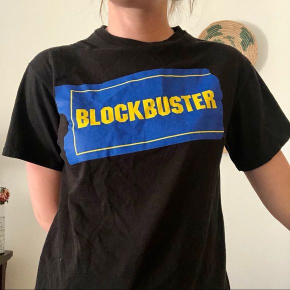 Size medium blockbuster vintage black top - Picture 6 of 9